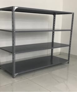 Kệ sắt 4 tầng: cao 1,5m x dài 1,5m x rộng 0,6m
