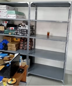 Kệ sắt 5 tầng: cao 2m x dài 1m x rộng 0,5m