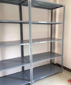Kệ sắt 5 tầng: cao 2m x dài 1m x rộng 0,6m