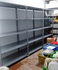 Kệ sắt 5 tầng: cao 2m x dài 1,2m x rộng 0,6m