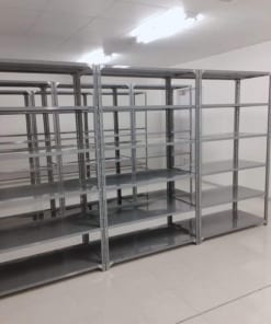 Kệ sắt 6 tầng: cao 2m x dài 1m x rộng 0,6m