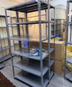 Kệ sắt 6 tầng: cao 2m x dài 1m x rộng 0,3m