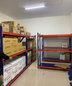 Kệ trung tải 3 tầng: Cao 2m x dài 2m x rộng 0,6m