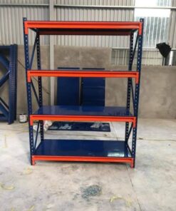 Kệ Sắt Hạng Trung: Cao 2000 x dài 1500 x rộng 600 x 4 tầng