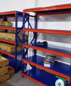 Kệ trung tải 5 tầng: cao 2000 x dài 1500 x rộng 600
