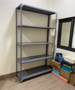 Kệ sắt 5 tầng: cao 2m x dài 1m x rộng 0,3m