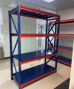 Kệ tải trọng: cao 2m x dài 1,5m x rộng 0,4m x 4 tầng