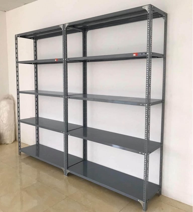Kệ sắt 5 tầng giá rẻ có cấu tạo như thế nào?